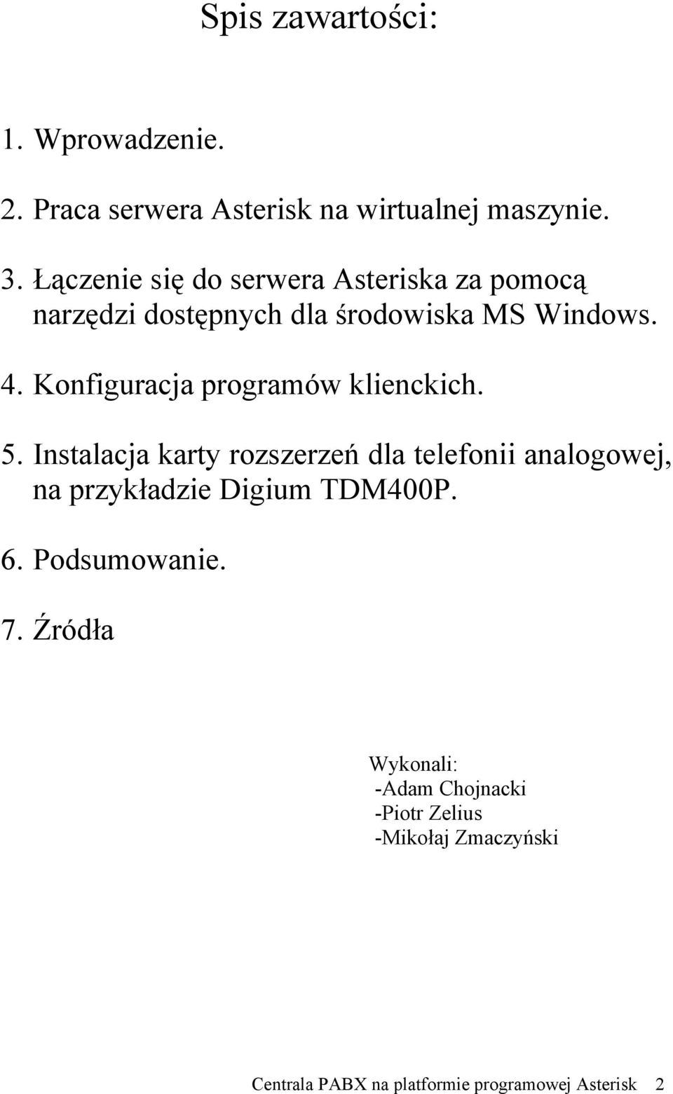 Konfiguracja programów klienckich. 5.