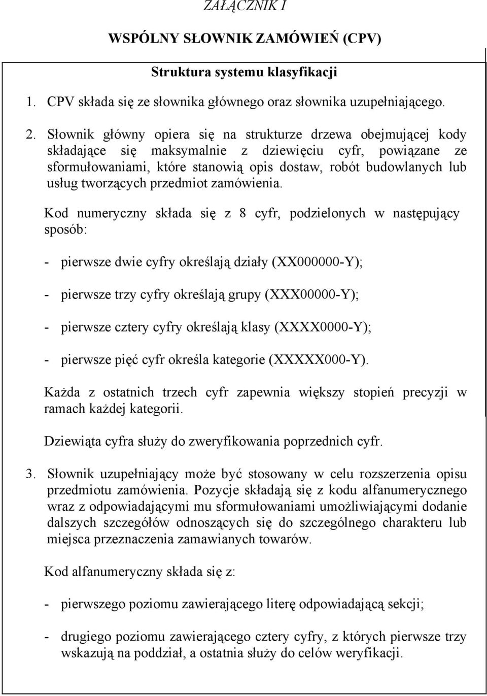 tworzących przedmiot zamówienia.