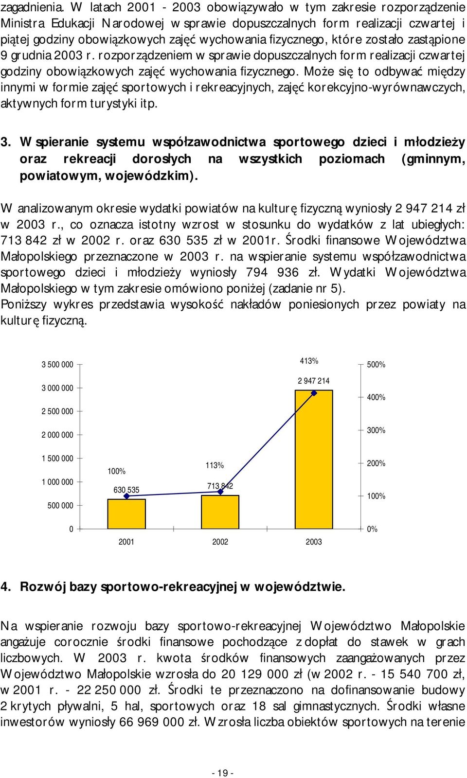 które zostało zastąpione 9 grudnia 2003 r. rozporządzeniem w sprawie dopuszczalnych form realizacji czwartej godziny obowiązkowych zajęć wychowania fizycznego.