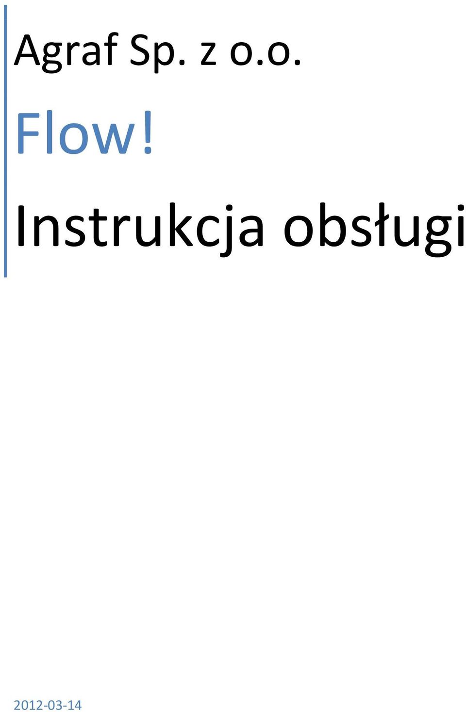 Instrukcja