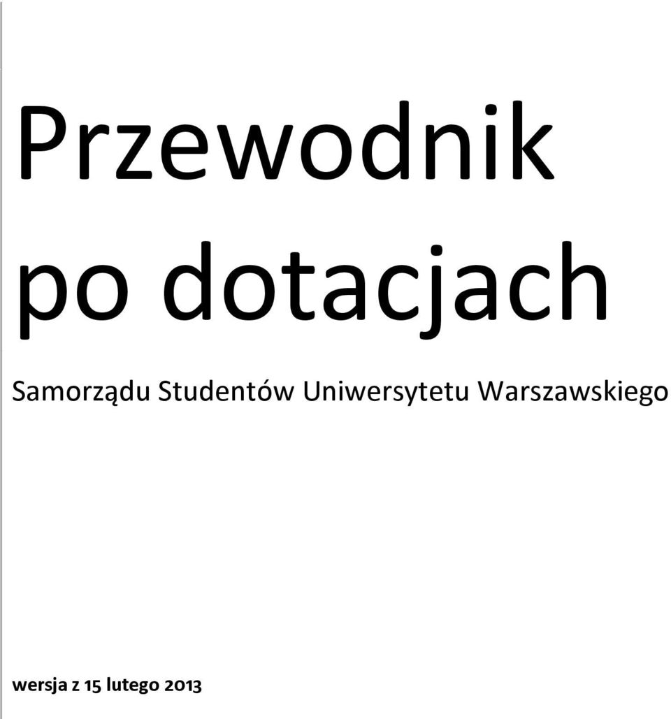 Uniwersytetu