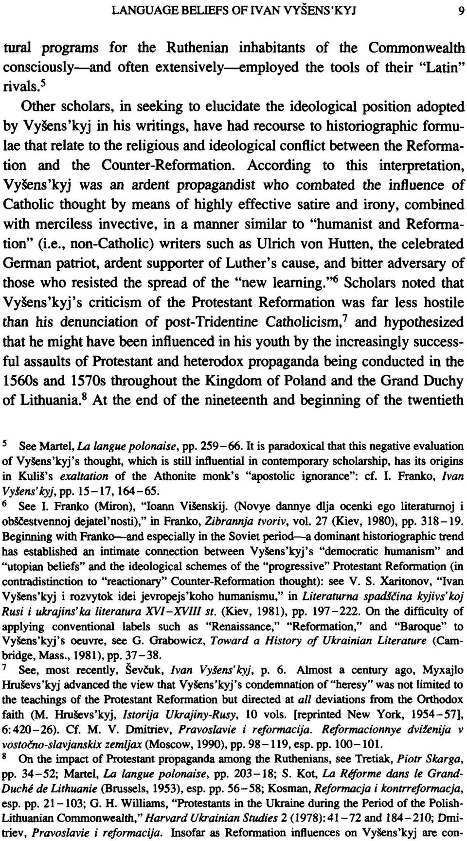 conflict between the Reformation and the Counter-Reformation.