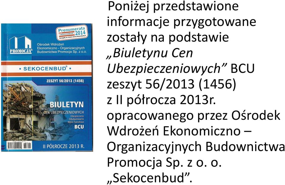 (1456) z II półrocza 2013r.