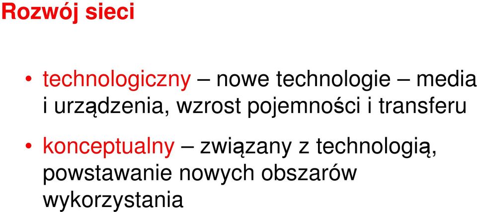 pojemności i transferu konceptualny