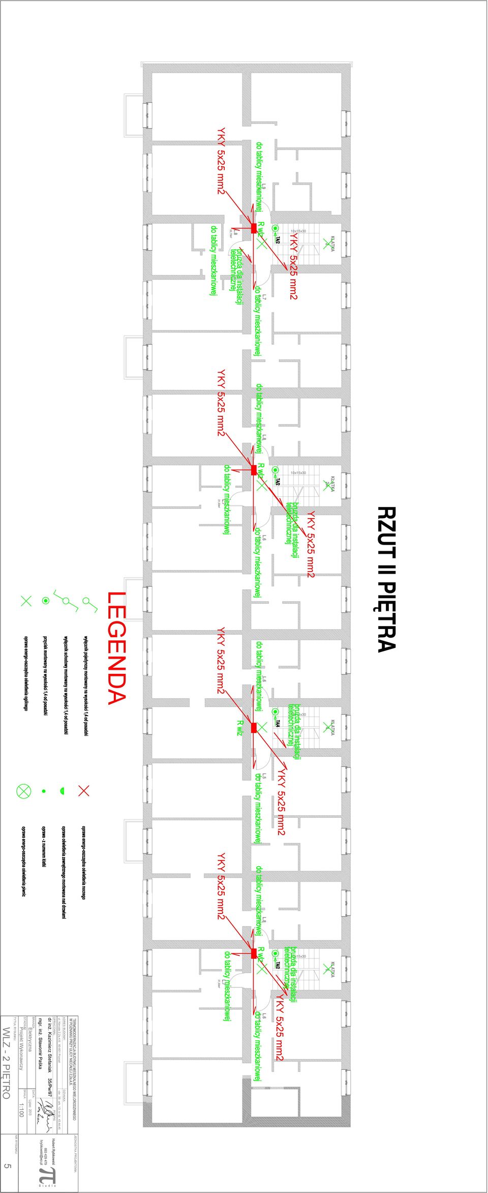 6 54,70m² L.6 53,00m² LEGENDA 4 L.5 55,40m² L.