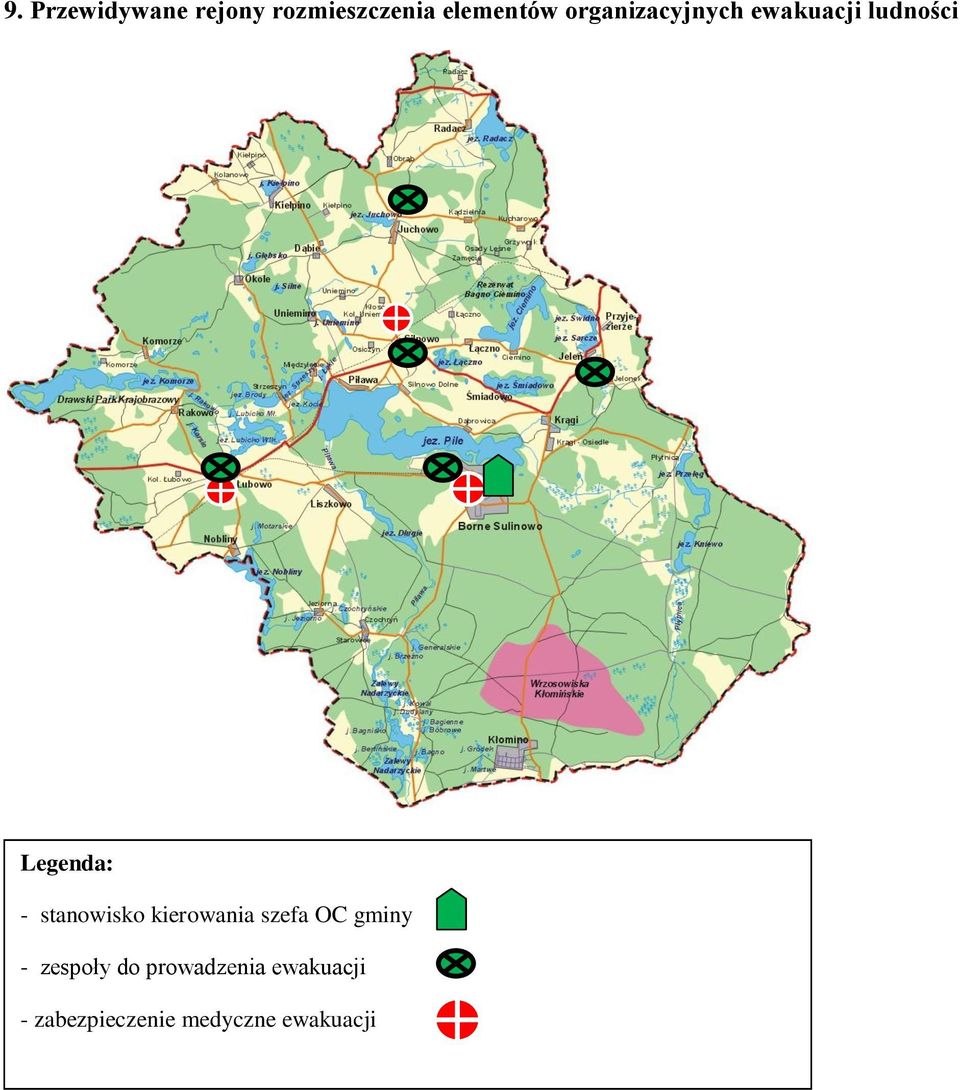 stanowisko kierowania szefa OC gminy - zespoły do