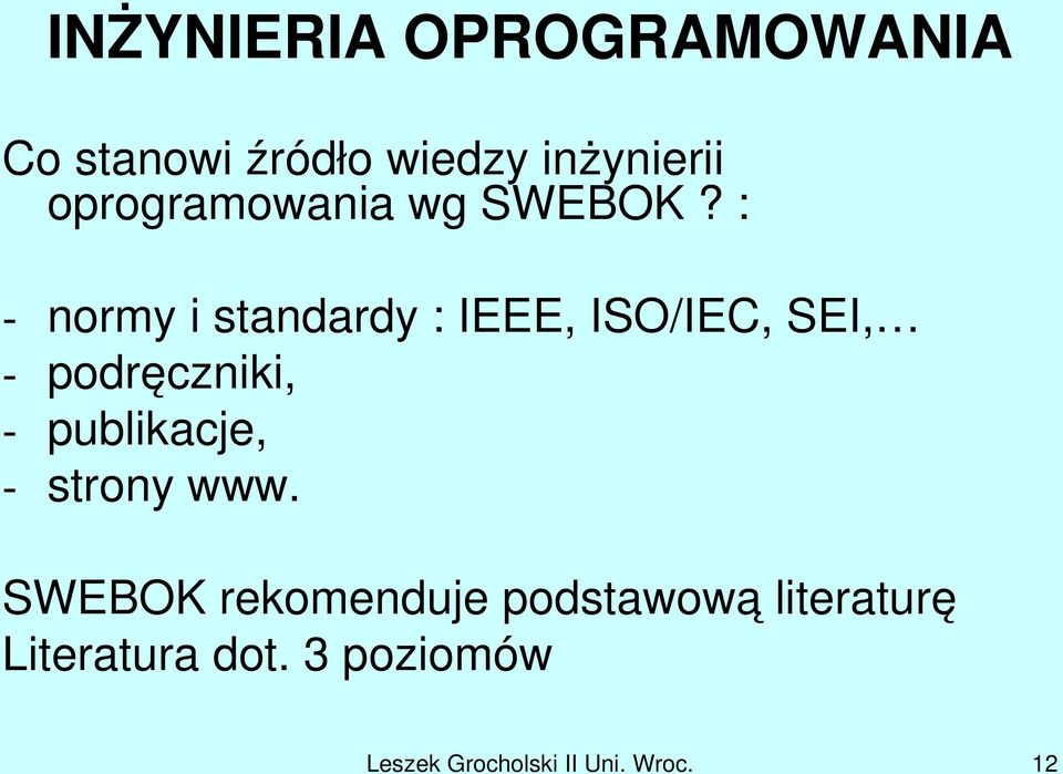 publikacje, strony www.