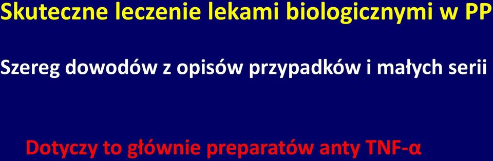 z opisów przypadków i małych