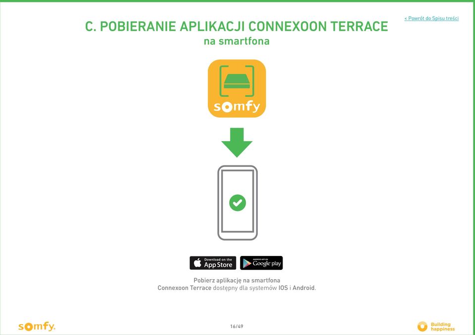 aplikację na smartfona Connexoon