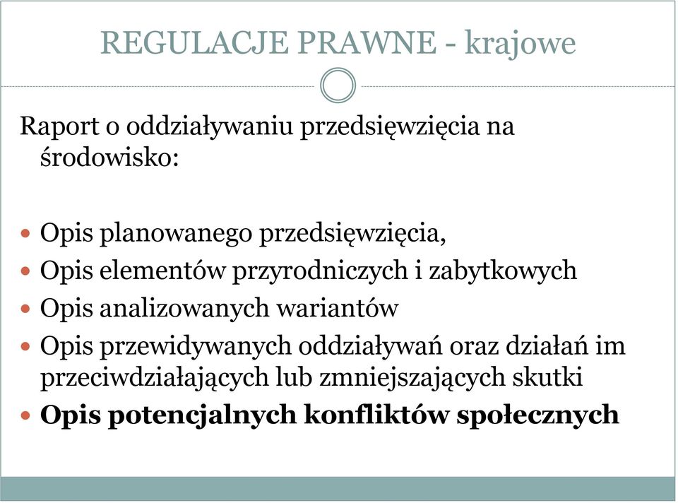 Opis analizowanych wariantów Opis przewidywanych oddziaływań oraz działań im