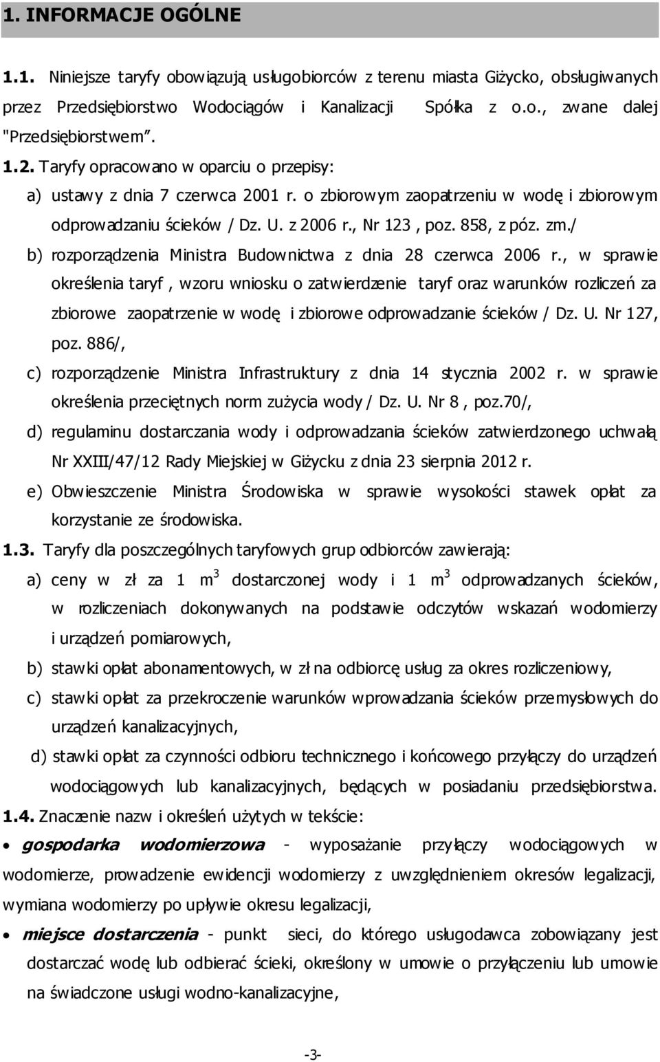 / b) rozporządzenia Ministra Budownictwa z dnia 28 czerwca 2006 r.