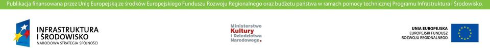 Regionalnego oraz budżetu państwa w ramach