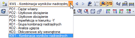 8 Wyniki 8. Wyniki 8.1 Wyniki graficzne Po zakończeniu obliczeń, program RFEM wyświetla deformacje bieżącego przypadku obciążenia.