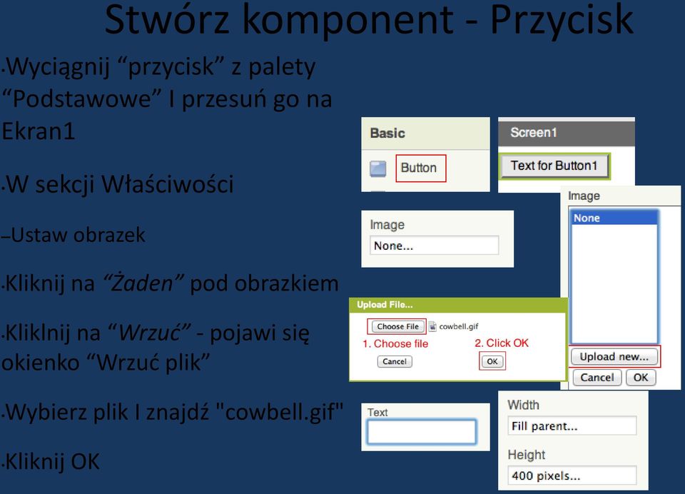 obrazek Kliknij na Żaden pod obrazkiem Kliklnij na Wrzuć -