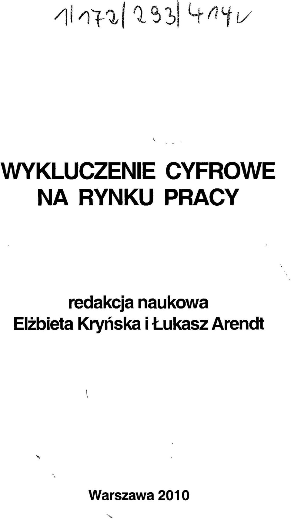 naukowa Elżbieta Kryńska