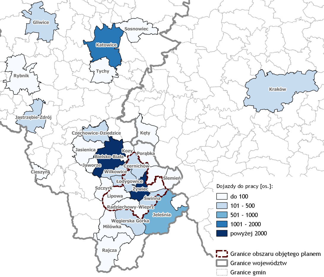 Dziennik Urzędowy Województwa Śląskiego 39 Poz. 2895 Mapa 5.