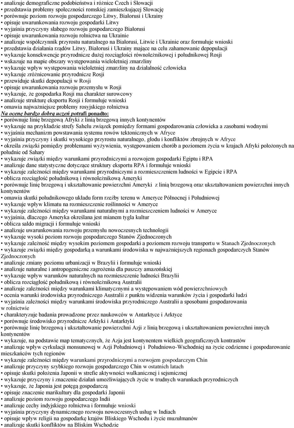 naturalnego na Białorusi, Litwie i Ukrainie oraz formułuje wnioski przedstawia działania rządów Litwy, Białorusi i Ukrainy mające na celu zahamowanie depopulacji wykazuje konsekwencje przyrodnicze