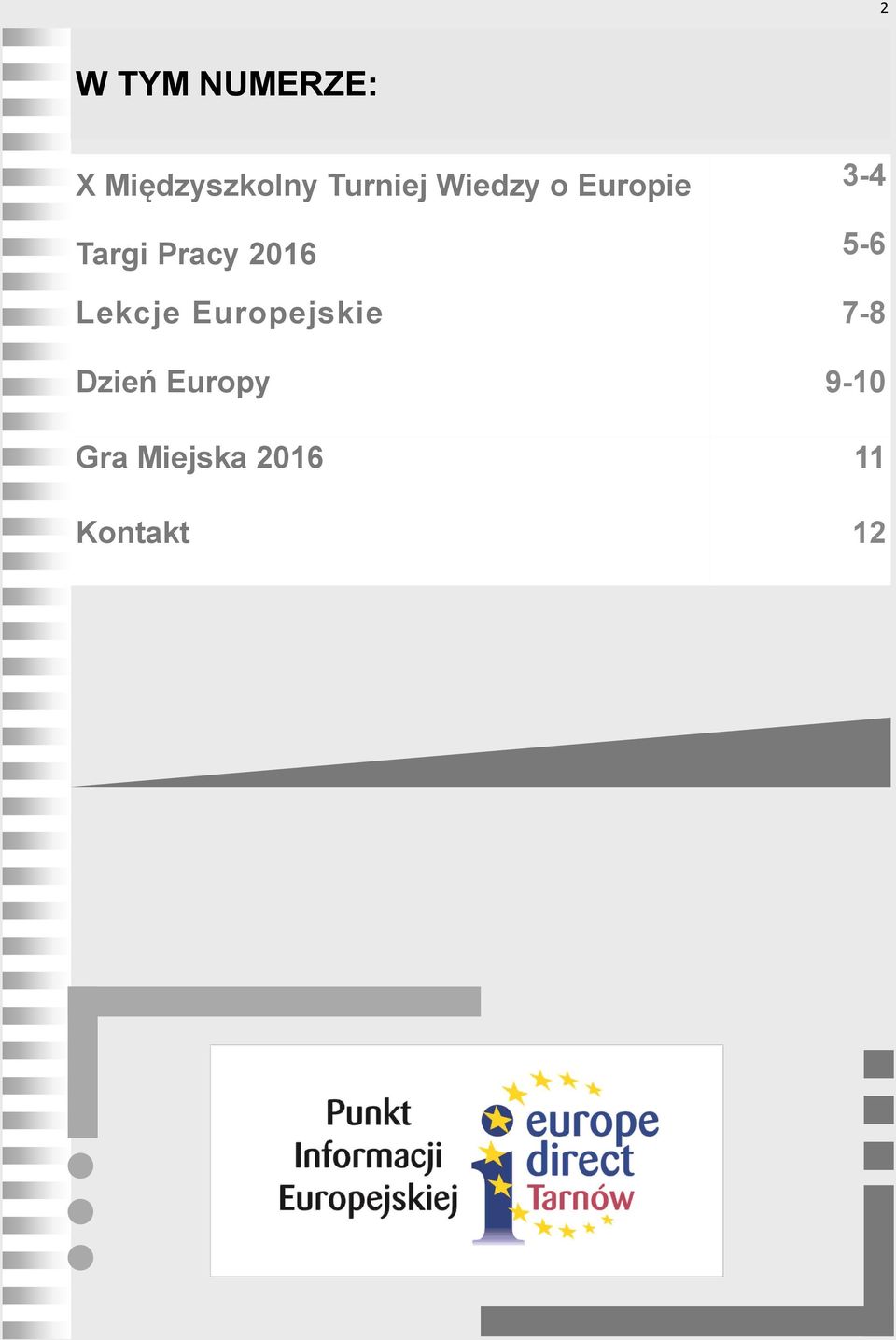 Pracy 5-6 Lekcje Europejskie 7-8