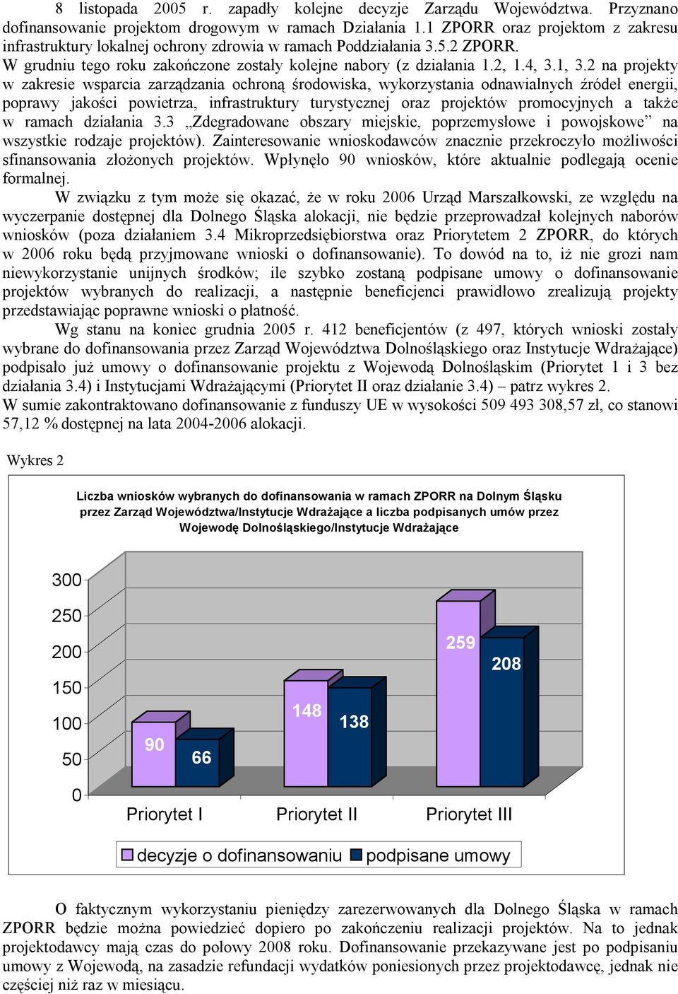 2 na projekty w zakresie wsparcia zarządzania ochroną środowiska, wykorzystania odnawialnych źródeł energii, poprawy jakości powietrza, infrastruktury turystycznej oraz projektów promocyjnych a także