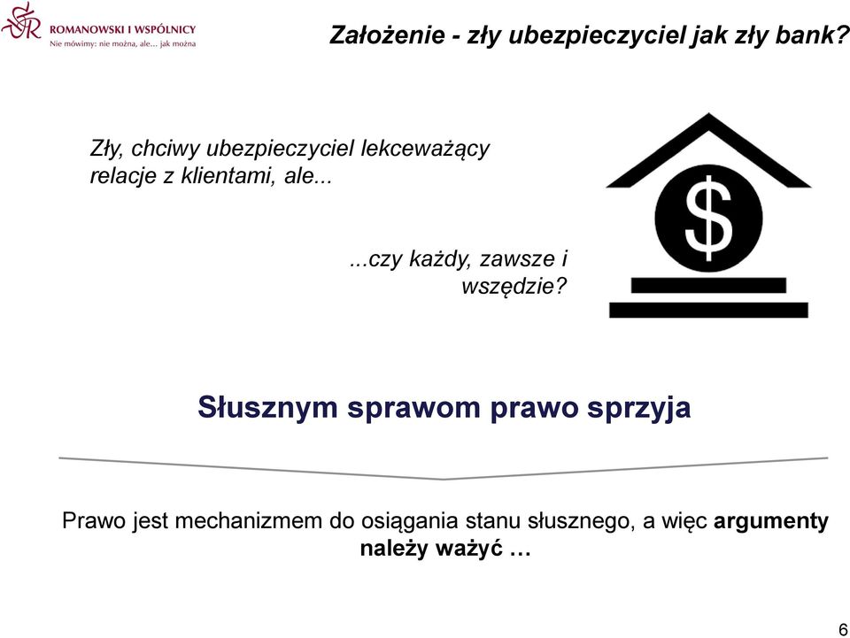 .....czy każdy, zawsze i wszędzie?