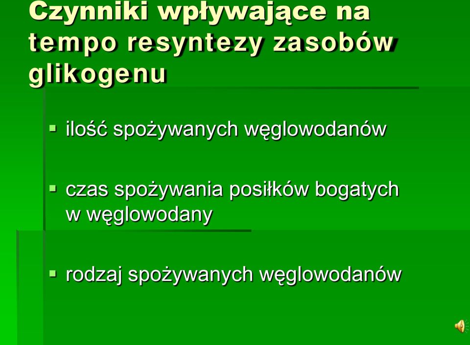 węglowodanów czas spożywania posiłków