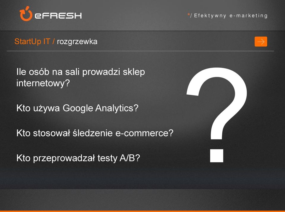 Kto używa Google Analytics?