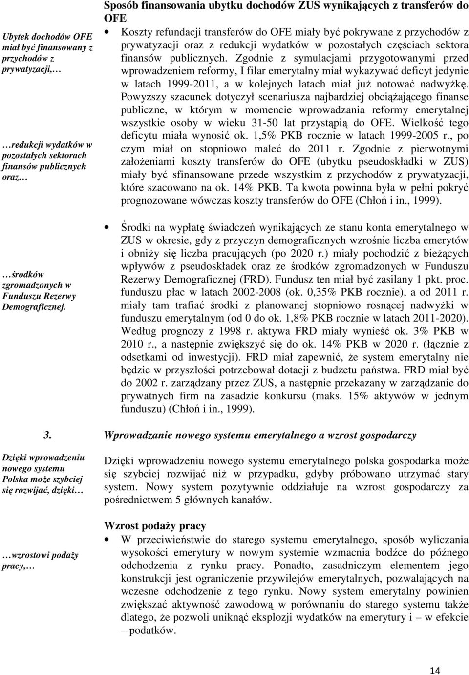 częściach sektora finansów publicznych.