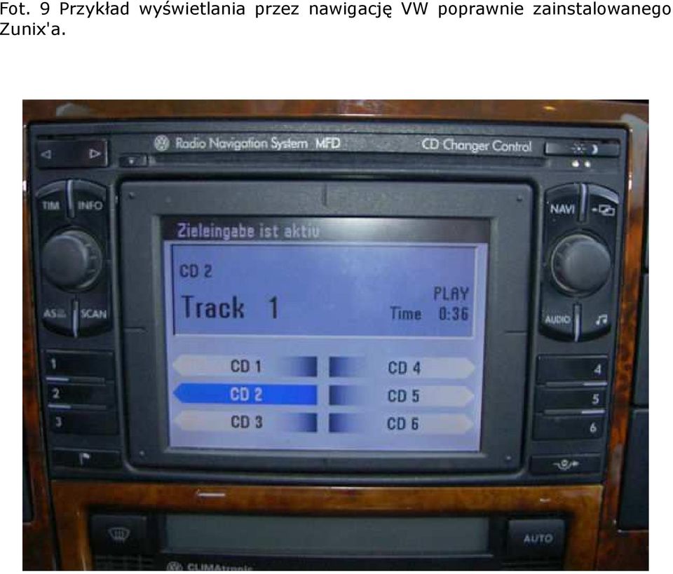 nawigację VW