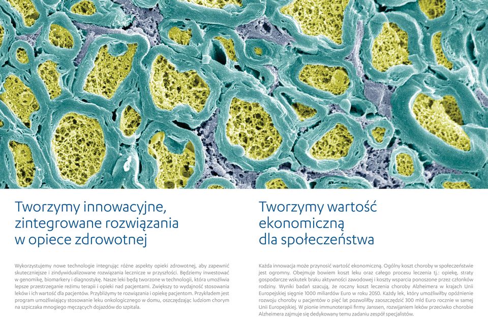 Nasze leki będą tworzone w technologii, która umożliwia lepsze przestrzeganie reżimu terapii i opieki nad pacjentami. Zwiększy to wydajność stosowania leków i ich wartość dla pacjentów.