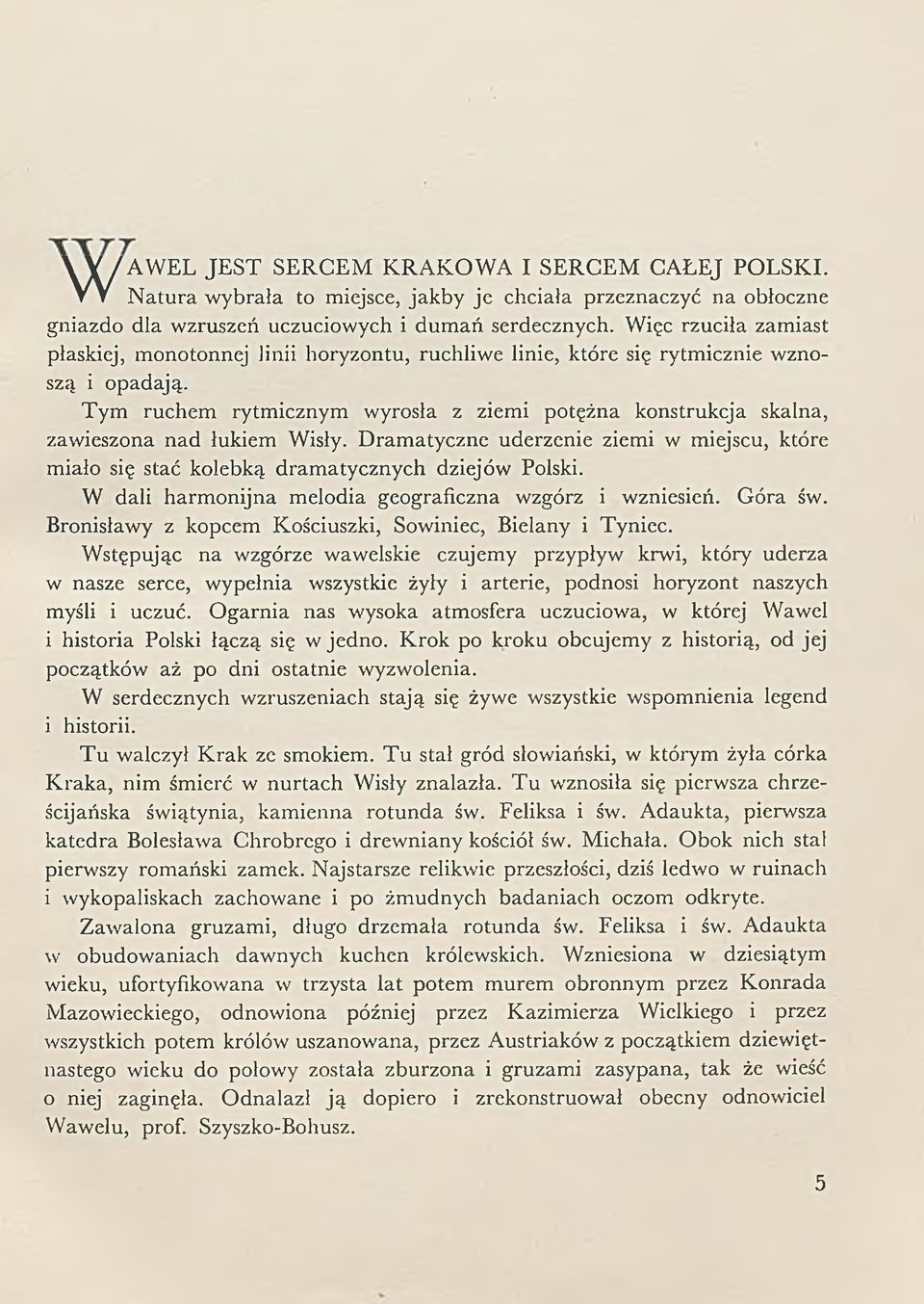 Więc rzuciła zamiast płaskiej, monotonnej linii horyzontu, ruchliwe linie, które się rytm icznie w znoszą i opadają.