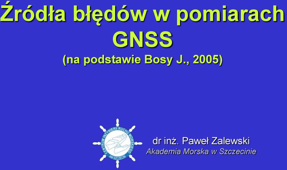 , 2005) dr inż.