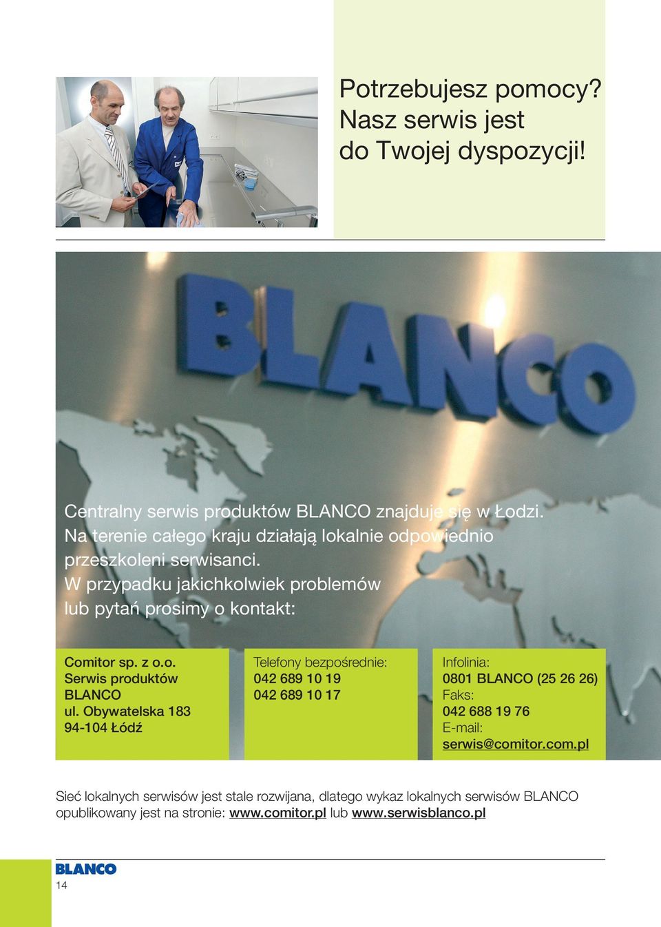 z o.o. Serwis produktów BLANCO ul.