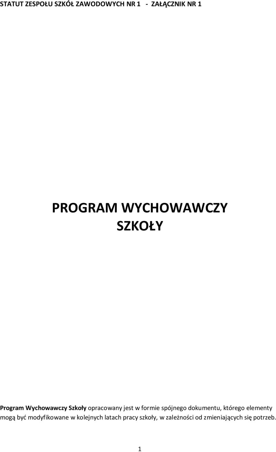 formie spójnego dokumentu, którego elementy mogą być modyfikowane w