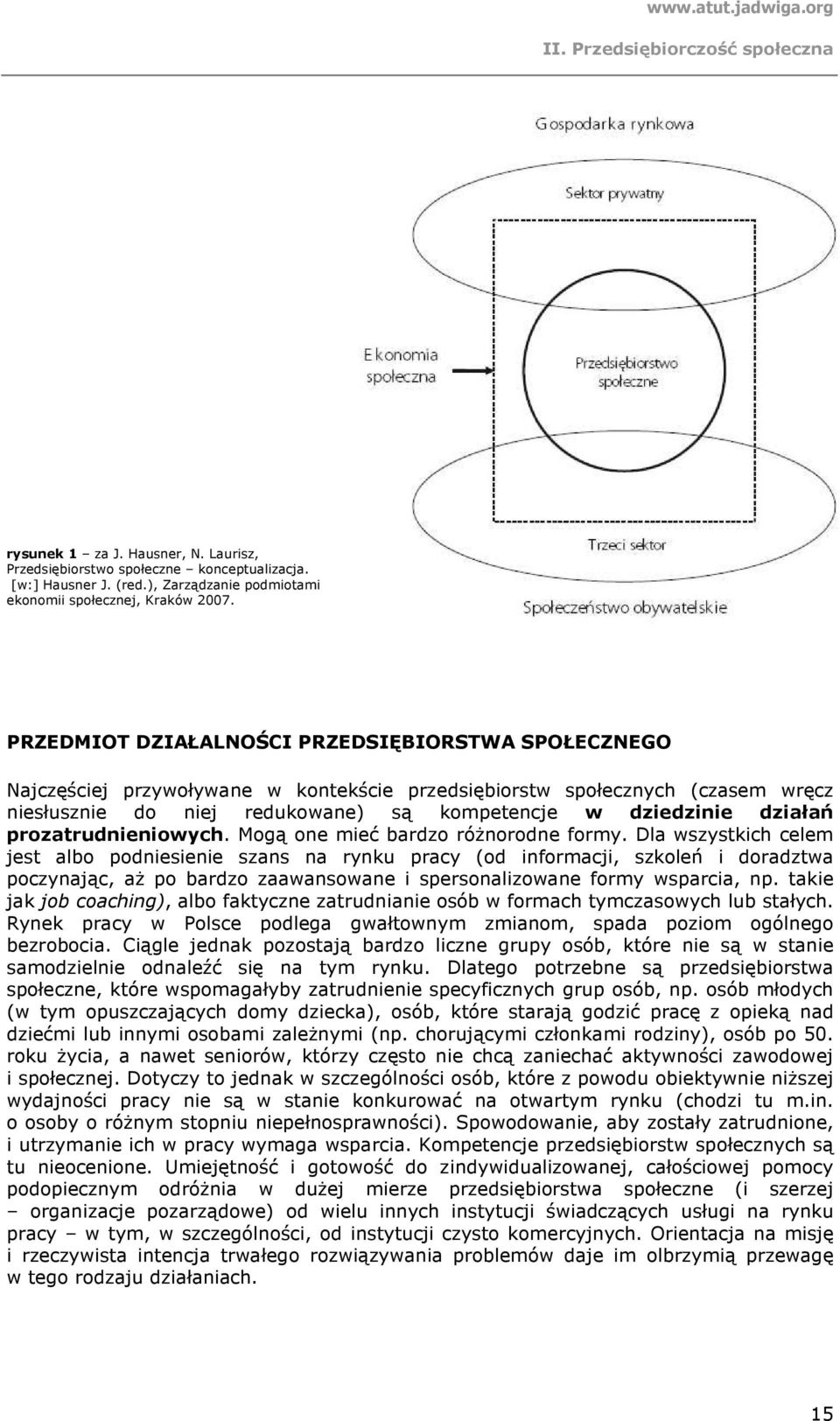 prozatrudnieniowych. Mogą one mieć bardzo róŝnorodne formy.