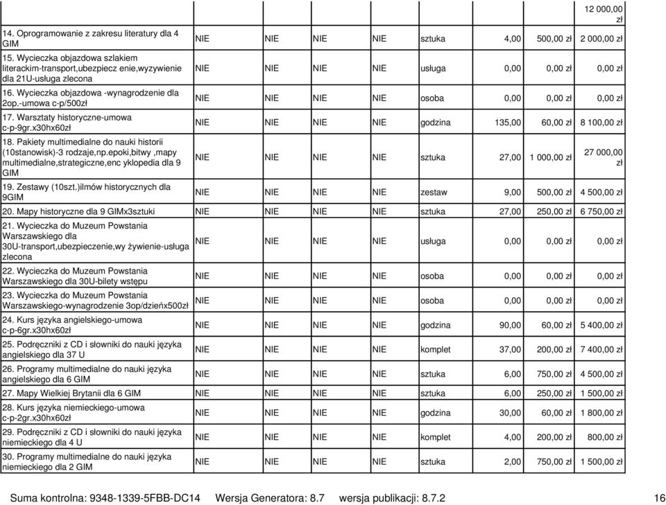 epoki,bitwy,mapy multimedialne,strategiczne,enc yklopedia dla 9 GIM 19. Zestawy (10szt.