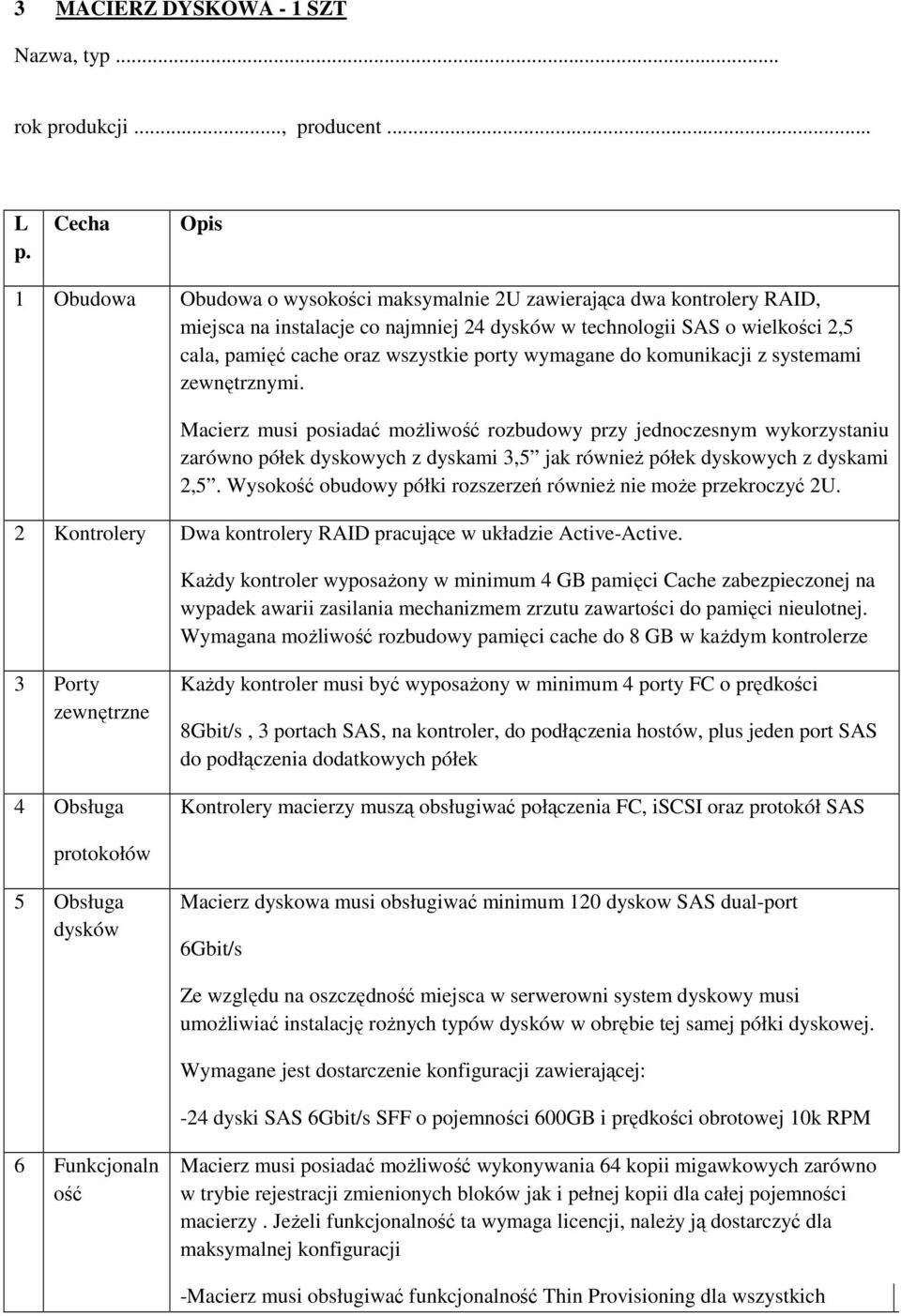 wszystkie porty wymagane do komunikacji z systemami zewnętrznymi.