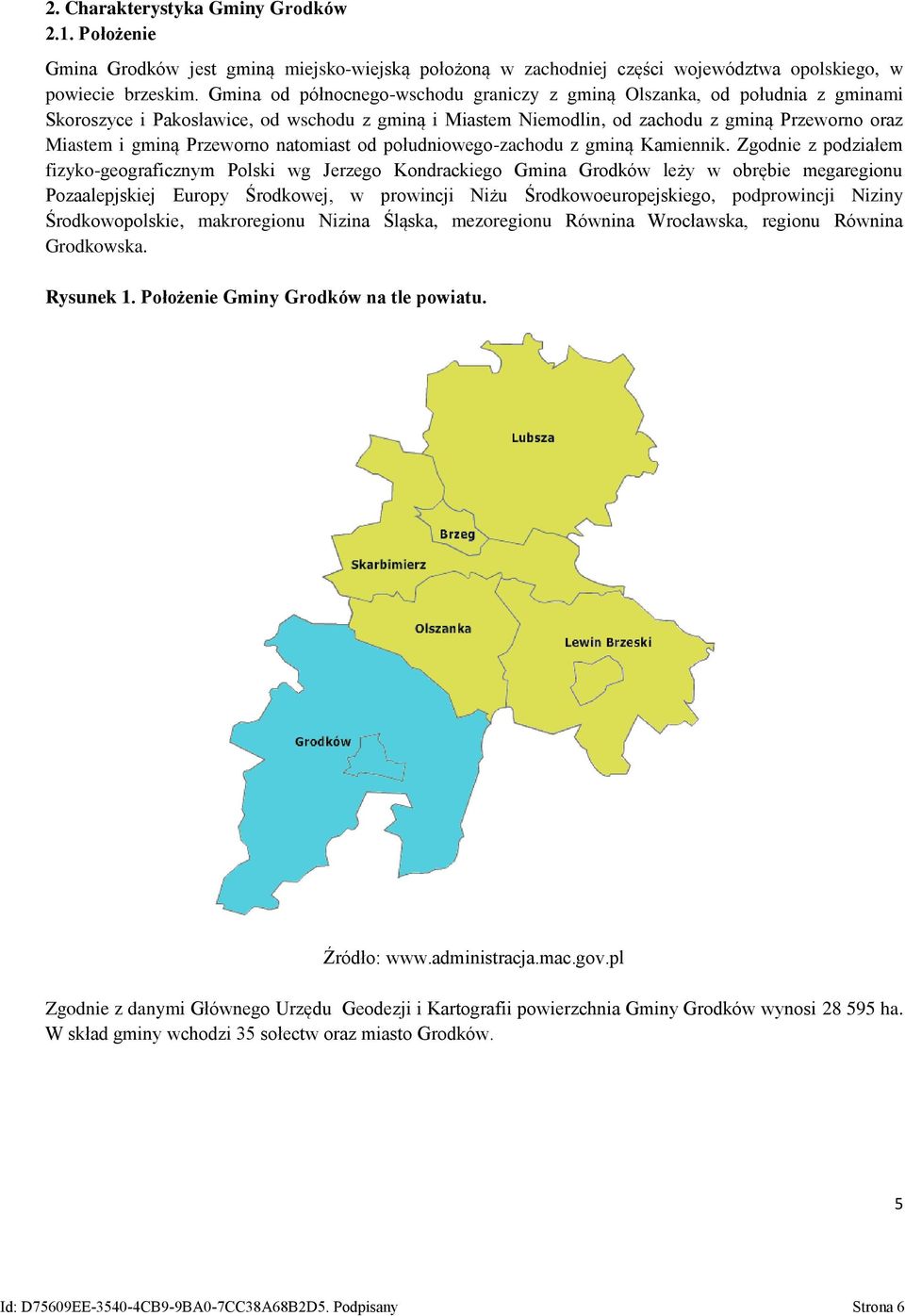 Przeworno natomiast od południowego-zachodu z gminą Kamiennik.