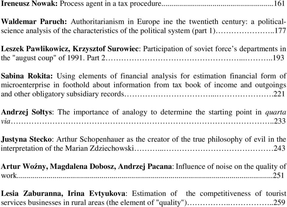 .177 Leszek Pawlikowicz, Krzysztof Surowiec: Participation of soviet force s departments in the "august coup" of 1991. Part 2.