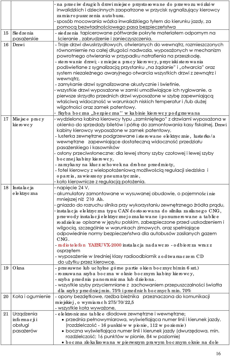 pasażerskie ścieranie, zabrudzenie i zanieczyszczenia.