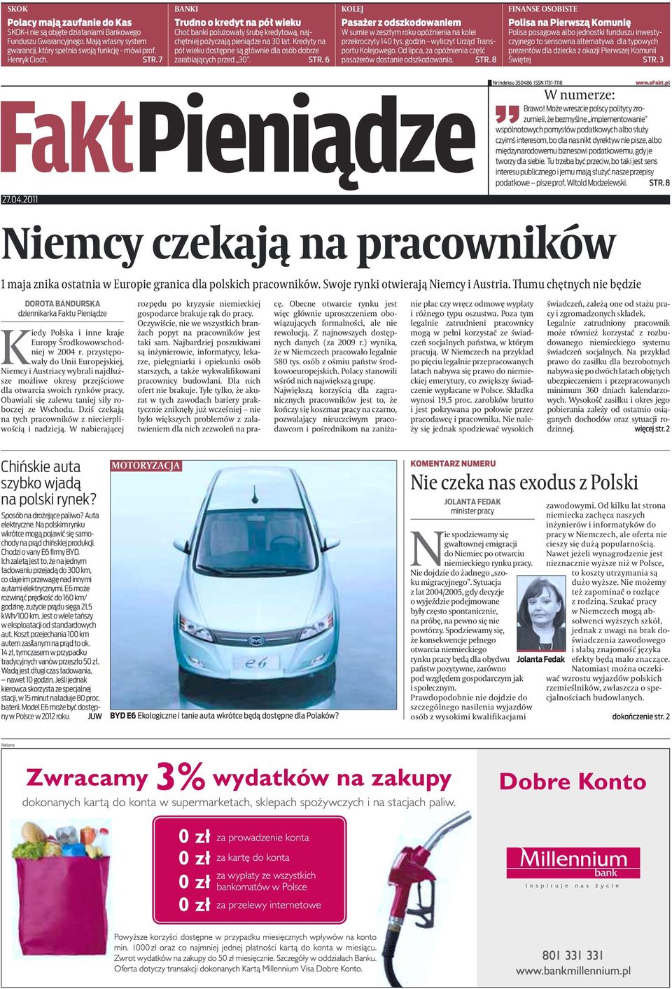 STR. 6 KOLEJ Pasażer z odszkodowaniem W sumie w zeszłym roku opóźnienia na kolei przekroczyły 140 tys. godzin - wyliczył Urząd Transportu Kolejowego.