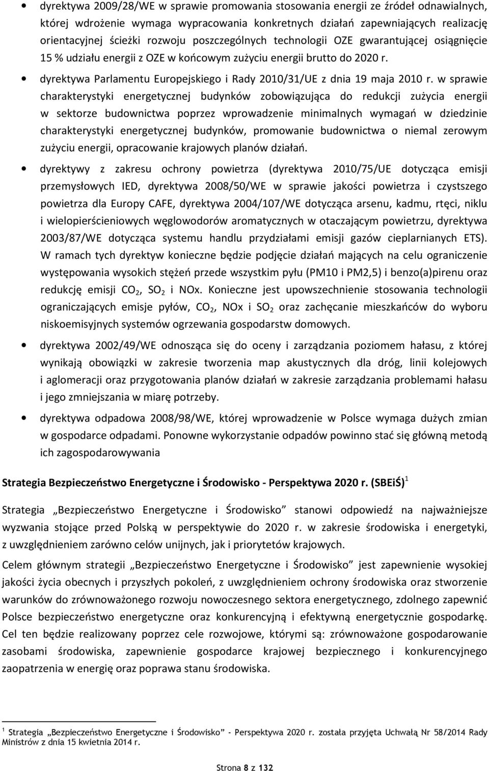 dyrektywa Parlamentu Europejskiego i Rady 2010/31/UE z dnia 19 maja 2010 r.