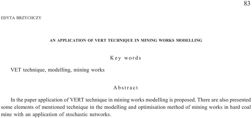 works modelling is proposed.