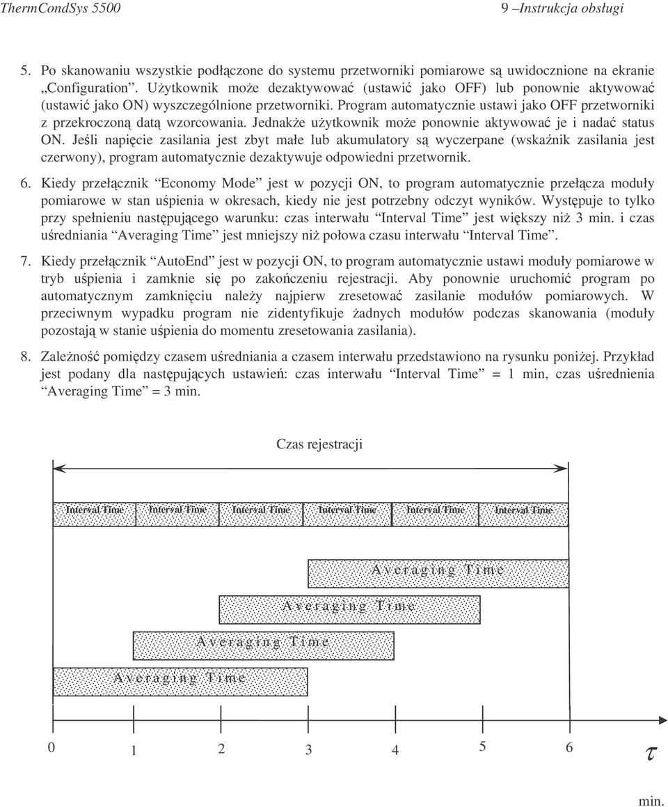 Jednke uytkownik moe ponownie ktywow je i nd sttus ON. Jeli npiie zsilni jest zbyt młe lub kumultoy s wyzepne (wsknik zsilni jest zewony), pogm utomtyznie dezktywuje odpowiedni pzetwonik. 6.