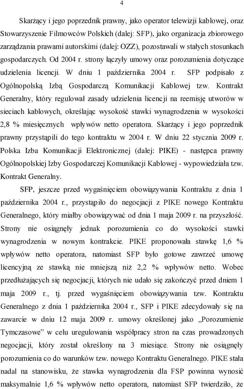 SFP podpisało z Ogólnopolską Izbą Gospodarczą Komunikacji Kablowej tzw.