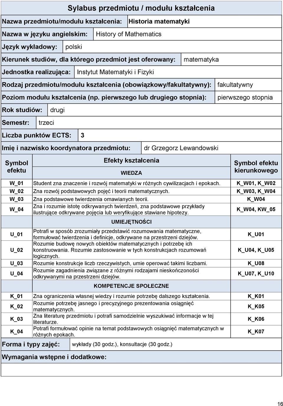 kształcenia (np.