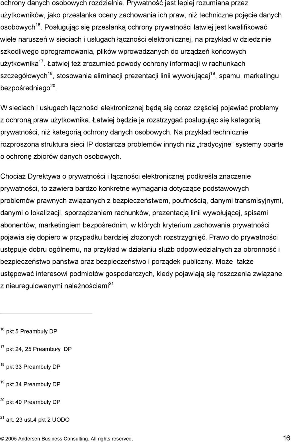 wprowadzanych do urządzeń końcowych użytkownika 17.