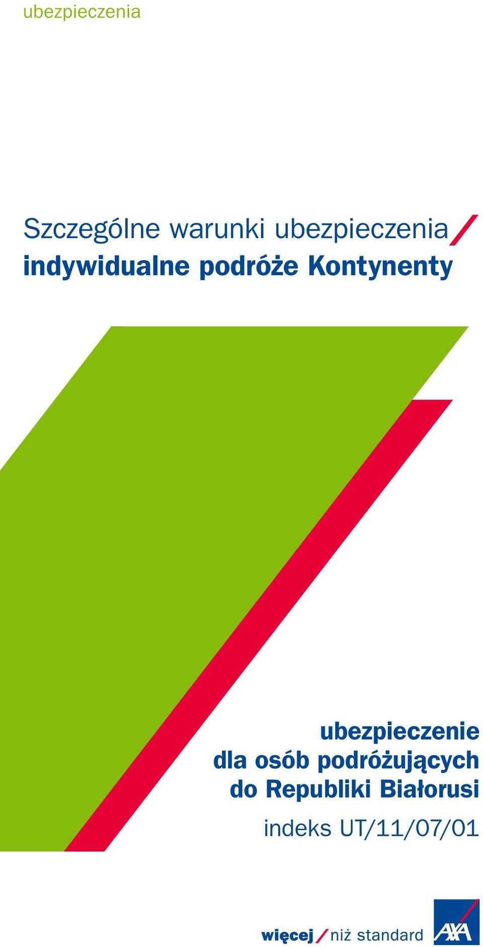 Kontynenty ubezpieczenie dla osób