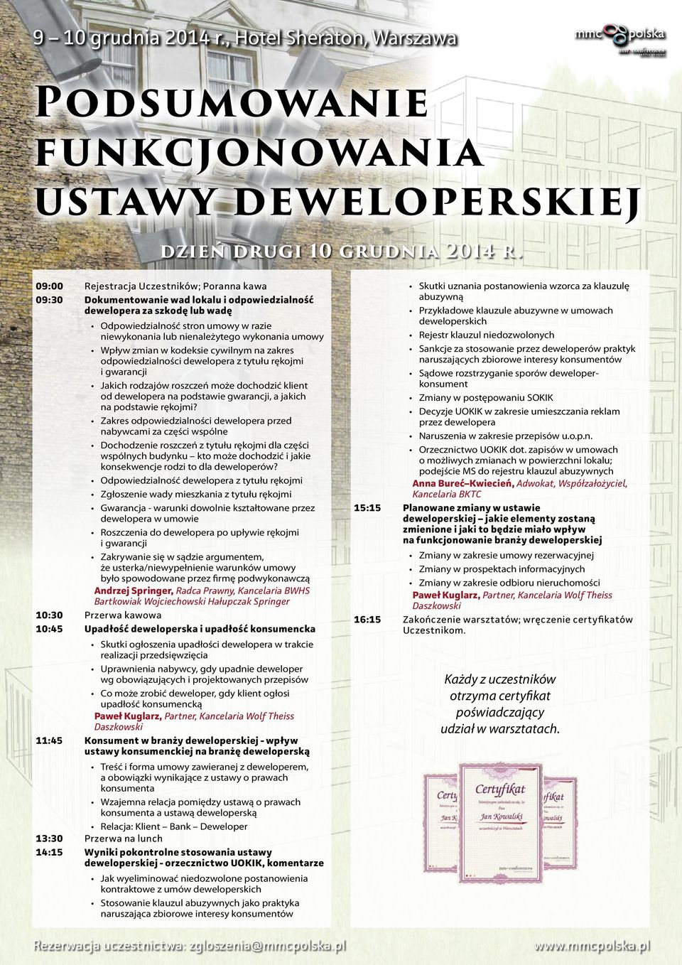 wykonania umowy Wpływ zmian w kodeksie cywilnym na zakres odpowiedzialności dewelopera z tytułu rękojmi i gwarancji Jakich rodzajów roszczeń może dochodzić klient od dewelopera na podstawie