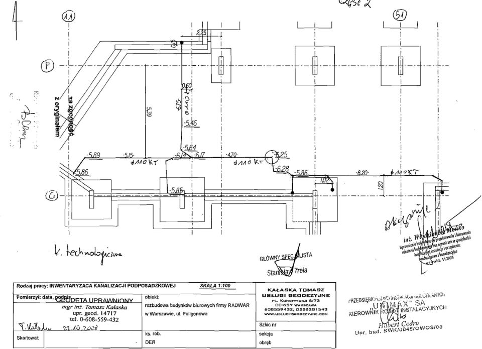 geod. 14717 tel. 0-608-559-432 y. v!.!28&u 22.AS,2322 Skartowal:. ks. rob.