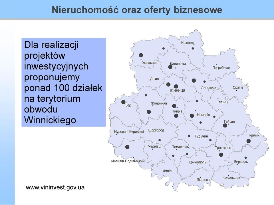 proponujemy ponad 100 działek na